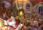 Santa’s workshop poster