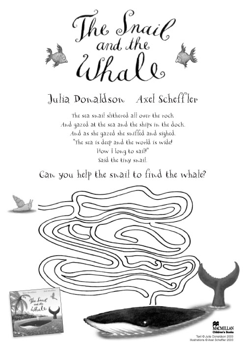 the snail and the whale gruffalo