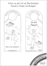 Rainbow Magic Doorhanger