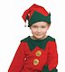 Boy dressed as elf