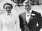 Marriage of abdicated King Edward VIII
