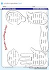 Senses writing mat
