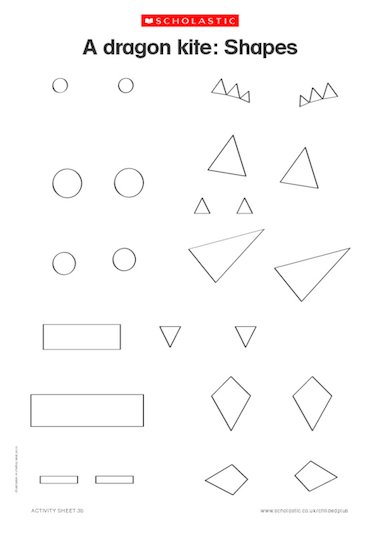 Kite Printable Template