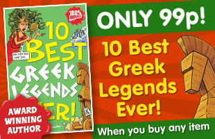 10 Best Greek Legends Ever! - only 99p when you buy any item!