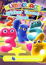 Numberjacks Sticker Scene Book