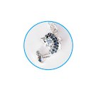 Dolphin jewel necklace