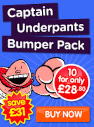 Captain Underpants Bumper Pack - 9 books for only £28.80!