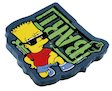 Simpsons eraser set