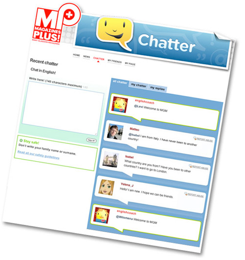 A screenshot of Chatter