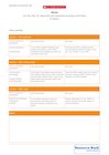 Winter – Observation and assessment chart
