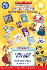 Book Fair Time Machine Invitation