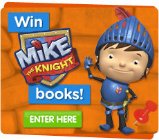 Win Mike the Knight books!  Enter here...