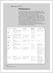 Mathematics - overview grid