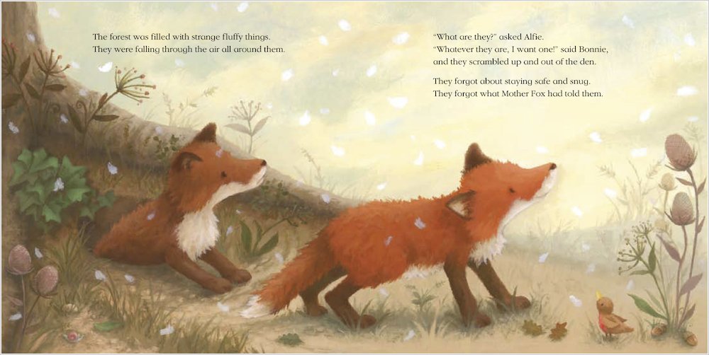 Foxes in the Snow Scholastic Book Club