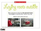 International Primary Curriculum: Outdoor learning