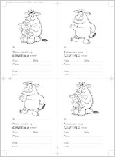 Gruffalo Party Invites