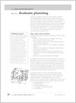 Evaluate Planning