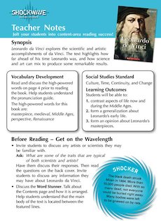 Leonardo da Vinci: Teacher's notes and 3 fact files