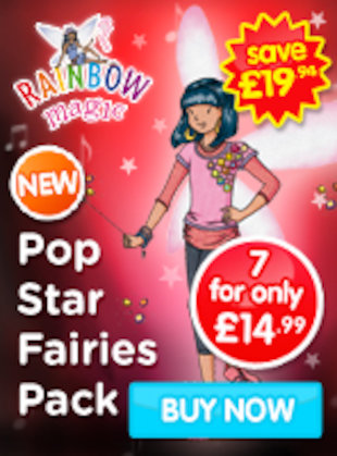 New Rainbow Magic: Pop Star Fairies Pack - 7 books for only £14.99!