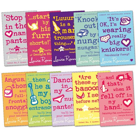 Confessions of Georgia Nicolson Series by Louise Rennison