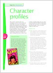 Character profiles