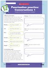 Punctuation practice: Conversational texts Punctuation practice: Conversational texts