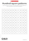 Hundred square patterns