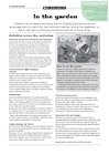 Minibeasts: In the garden poster notes Minibeasts: In the garden poster notes