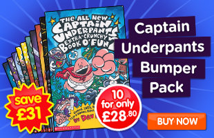 Captain Underpants Bumper Pack - 9 books for only £28.80!