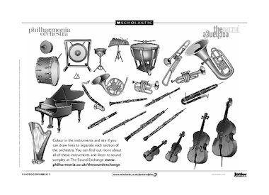 The orchestra – musical instruments – Primary KS2 teaching resource ...