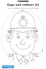 Cops and robbers: Policeman mask Cops and robbers: Policeman mask