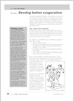 Develop better cooperation