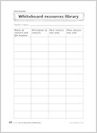 Whiteboard resources library