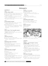 Answer Key: Customs and Lifestyle in the English-Speaking World