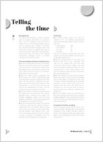 Telling the Time