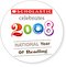 National Year of Reading logo (with shadow)