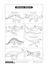 Dinosaur allsorts activity sheet Dinosaur allsorts activity sheet