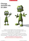 Change yourself into an alien