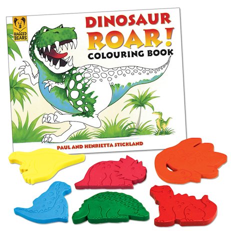 pictures of dinosaurs to colour in. Dinosaur Roar! Colouring Book