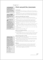 Print around the classroom