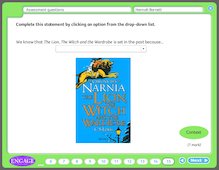 The Lion, the Witch and the Wardrobe: Assessment questions