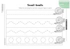 Snail trails Snail trails