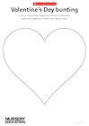 Valentine’s Day bunting