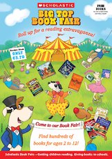 Big Top Book Fair Invitation