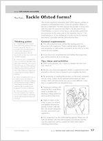 Tackle Ofsted forms!
