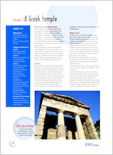 Lesson 2: A Greek temple