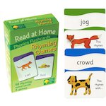 Read at Home Flashcards: Rhyming Games