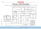 Roman villa floor plan