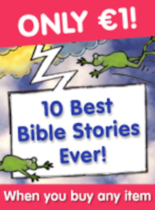 10 Best Bible Stories Ever! - only €1 when you buy any item!