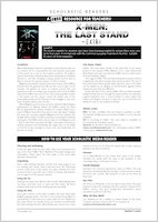 ELT Reader: X-Men 3 Resource Sheets & Answers
